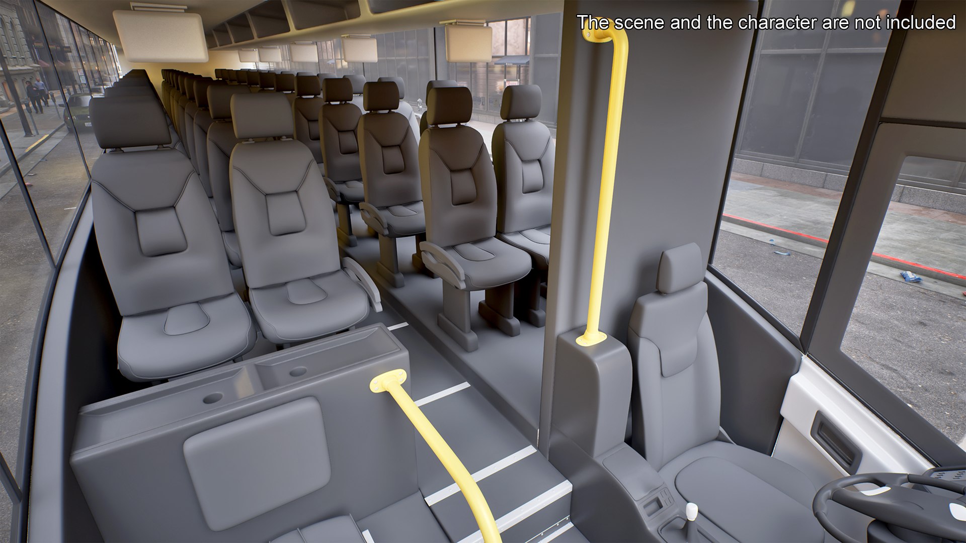 3D Model Charter Bus - TurboSquid 2145662