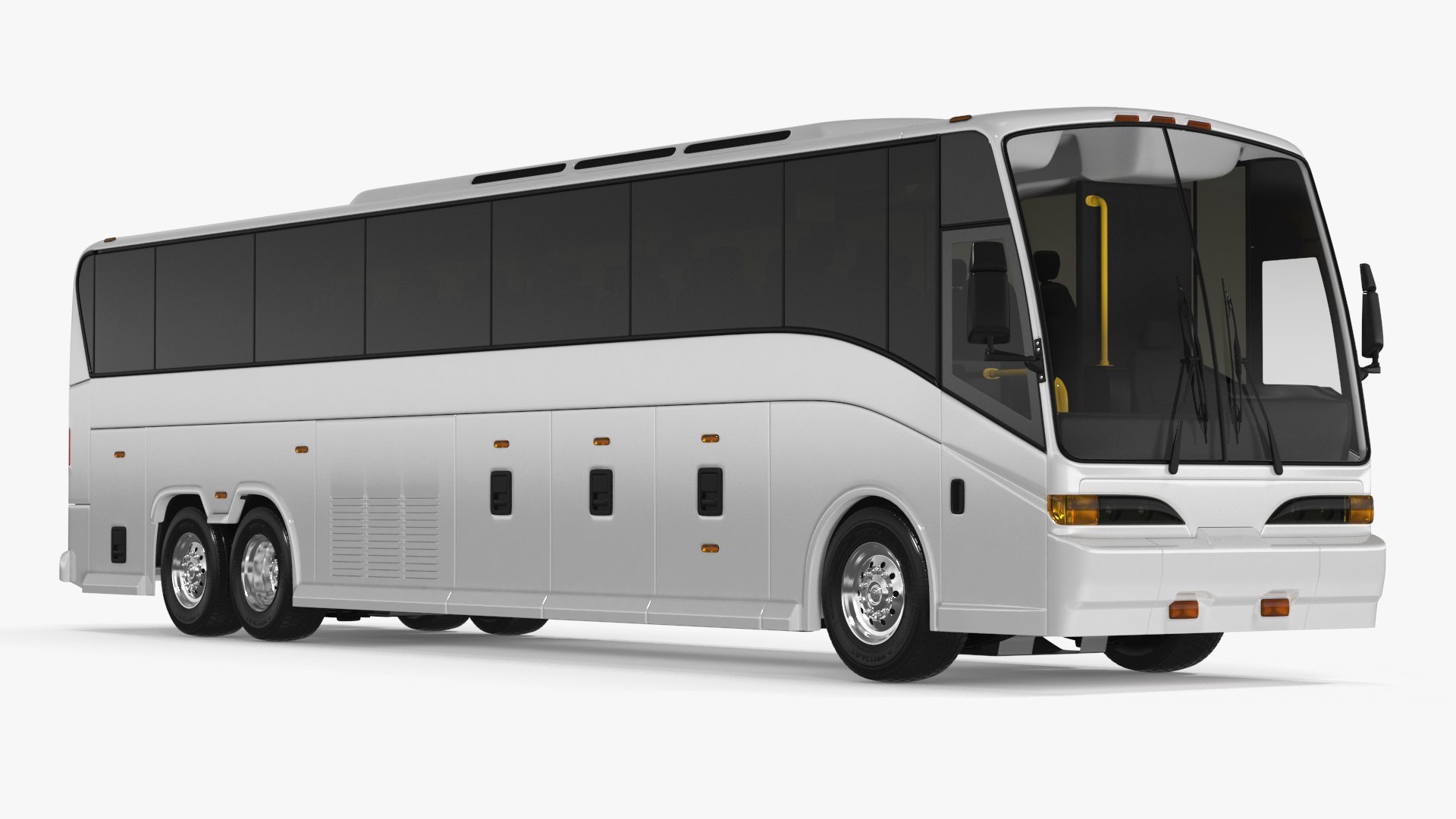 Charter Bus(1) 3D model preview