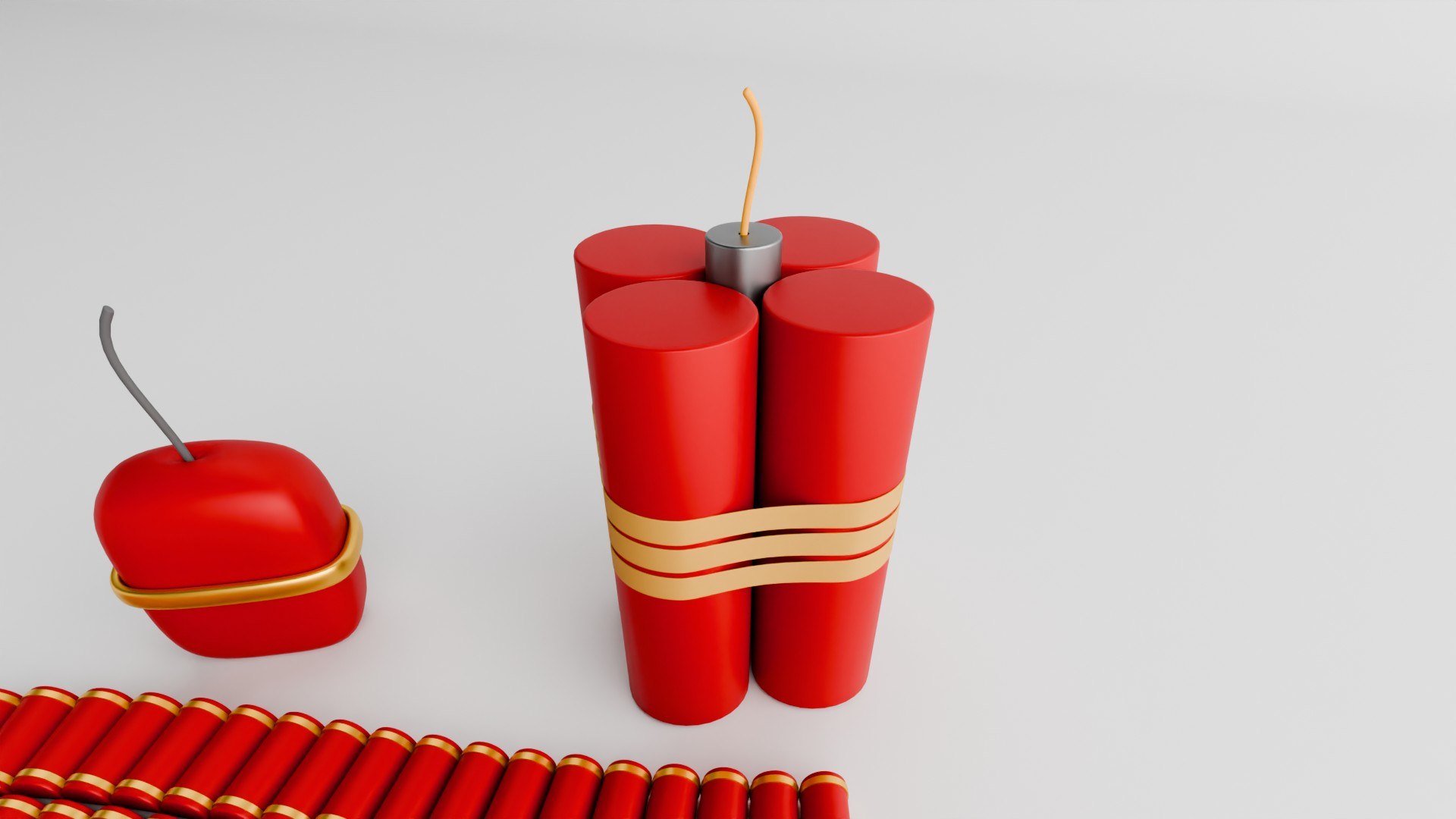 Free 3D Realistic 3D Fireworks Pack Model - TurboSquid 2414034