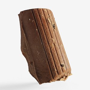 3D Scanned piece of chocolate