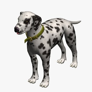 3ds dog dalmatian