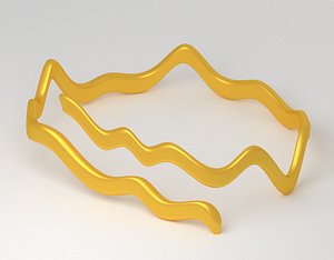Zig-Zag Golden Ring