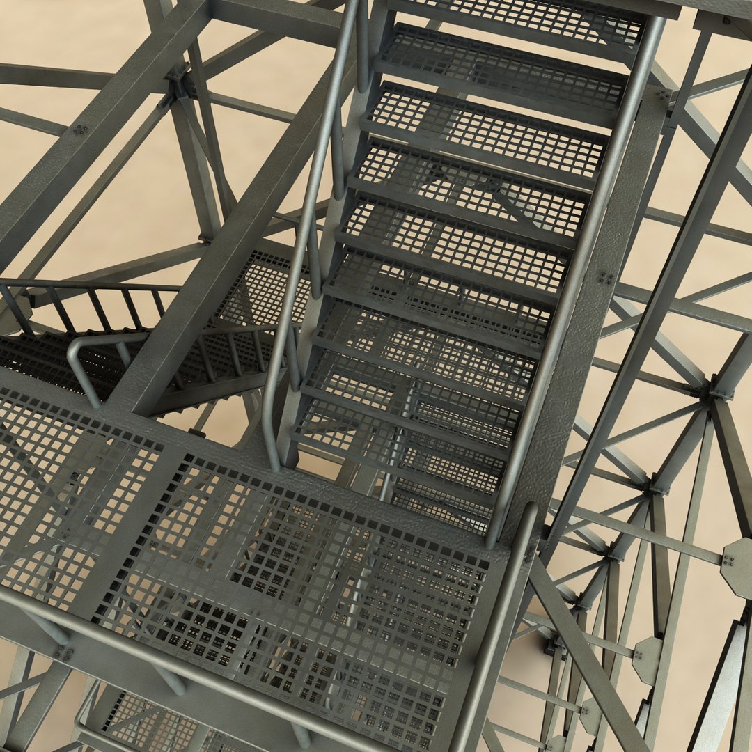 3d Watchtower Tower Model