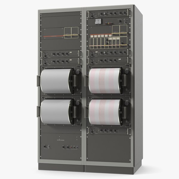 modelo 3d Dispositivo sismógrafo para medir terremotos - TurboSquid 2409338