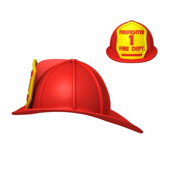 Fireman helmet model - TurboSquid 1701114