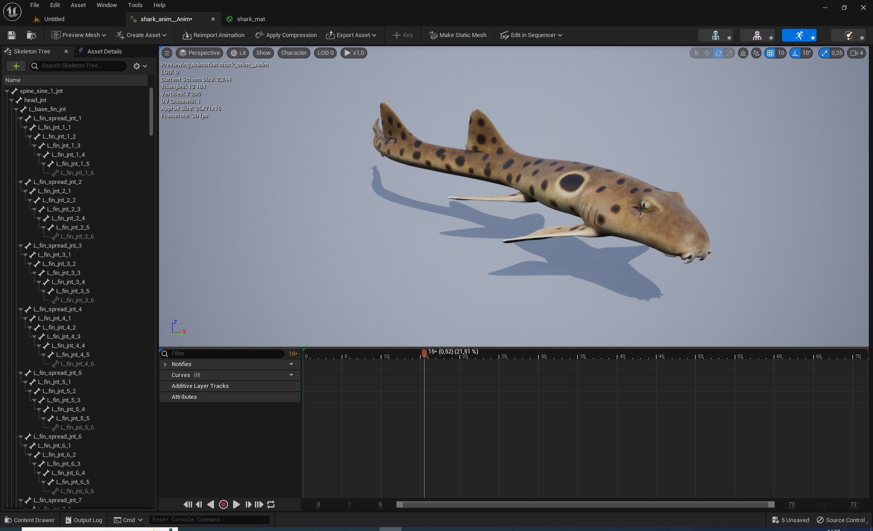 3D Epaulette Shark Animated https://p.turbosquid.com/ts-thumb/0s/6Tdonc/iu/ue/png/1673475853/1920x1080/fit_q87/f6058d547f7859da67ee9e9533f65c36b8886f50/ue.jpg