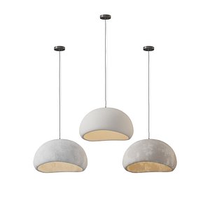 3D Wabi Sabi Pendant Light B