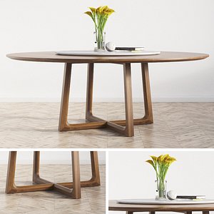 3D concorde dinning table poliform