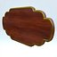 Wooden Nameplate