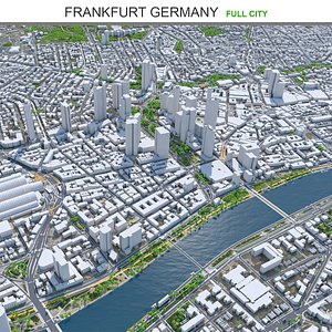 Frankfurt City in Germany