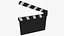 Film Slate 3D model