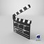 Film Slate 3D model
