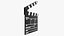 Film Slate 3D model