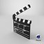 Film Slate 3D model