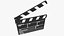 Film Slate 3D model
