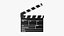 Film Slate 3D model