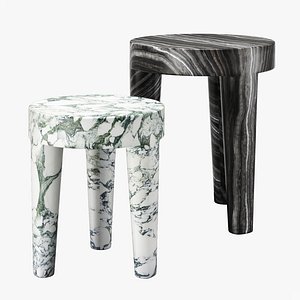 3D Kelly Wearstler tribute stool