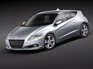 honda crz cr-z 3d model