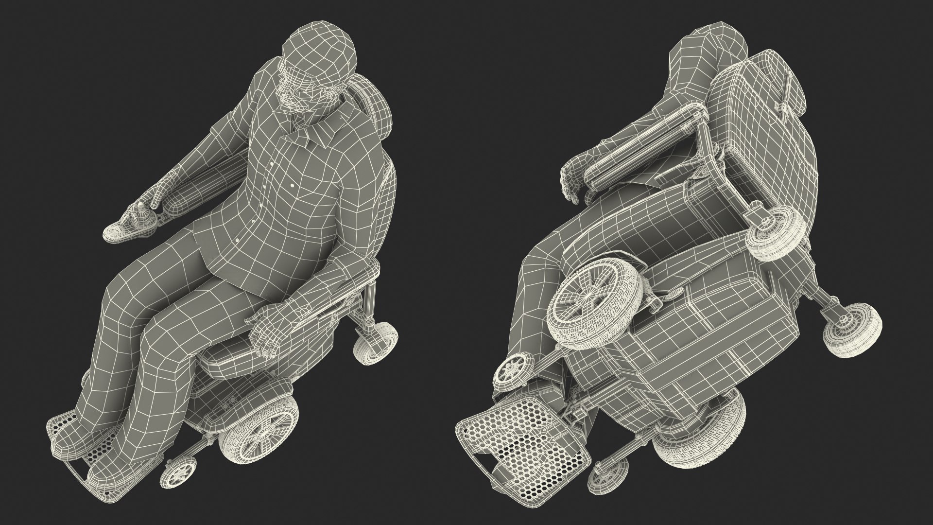 3D Elderly Man with Jazzy Select Wheelchair https://p.turbosquid.com/ts-thumb/0s/G3c1R2/Cg/elderlymanwithjazzyselectwheelchair3dmodel030/jpg/1655535256/1920x1080/fit_q87/e68a35b3049188eddeaada7b3084a3f69170ad4b/elderlymanwithjazzyselectwheelchair3dmodel030.jpg