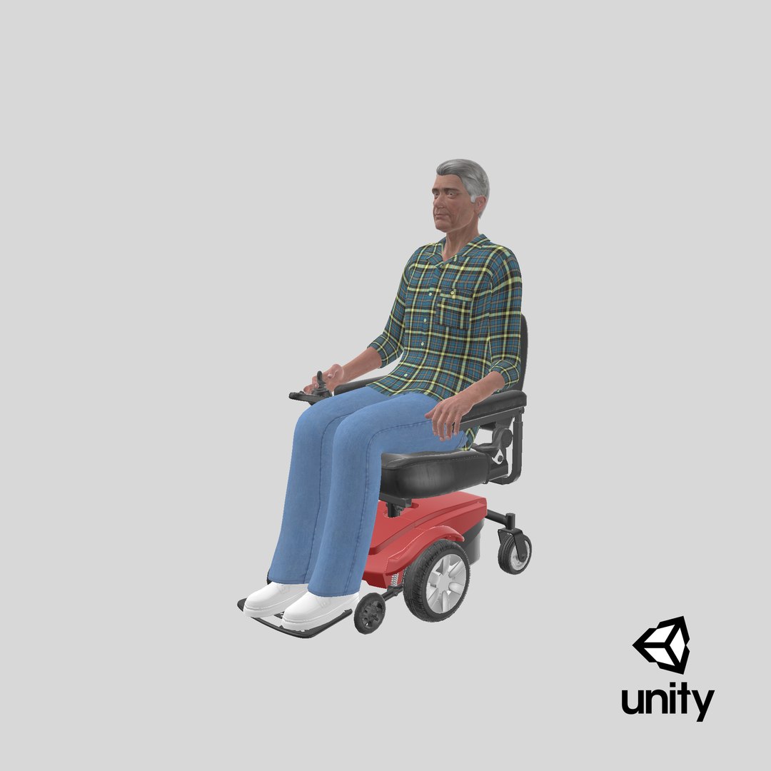 3D Elderly Man with Jazzy Select Wheelchair https://p.turbosquid.com/ts-thumb/0s/G3c1R2/iy/stemcell_unity_render/png/1679387925/1920x1080/fit_q87/384fad6d9134e4e38ce227c22fad7fb22ab4588b/stemcell_unity_render.jpg