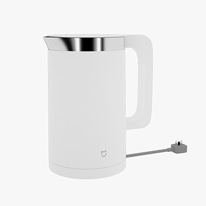 Delonghi Electric Kettle 3D model - Download Electronics on