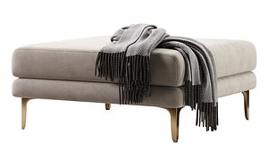 3D Adams Ottoman model