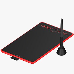 3D model Graphic Tablet Huion H320M 8K 3D Model
