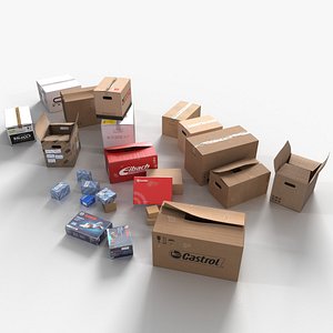 Cardboard Boxes model