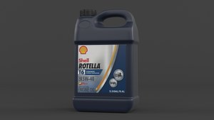 3D Motor Oil