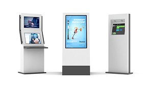 3D Electronic Kiosk Collection