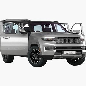 Jeep Grand Wagoneer 2022 Opening doors and trunk