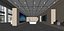 Modern simple company lobby