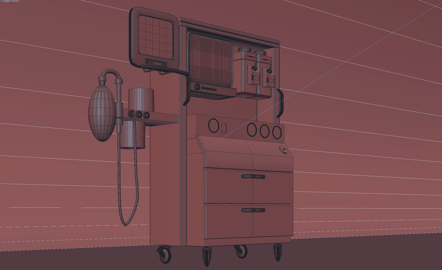 Anesthesia Machine 3D - TurboSquid 2300750
