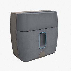 3D Paper towel box model
