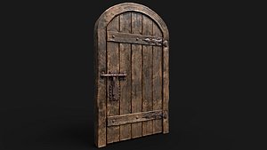 Door Medieval M7 3D