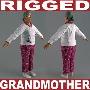 Grandmother V6 Rigged