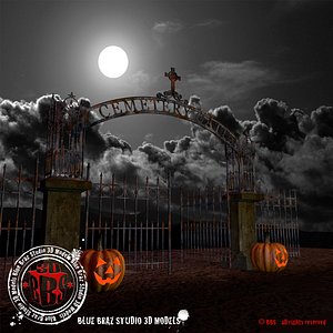 Graveyard gate