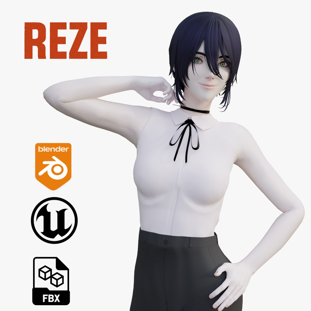 Reze  Chainsaw Man 3D https://p.turbosquid.com/ts-thumb/0s/kSjuKM/OZ/homezeepersonn/png/1750160803/1920x1080/fit_q87/8f2c86ef91f134ab0f2817d69dcec1f205db4c73/homezeepersonn.jpg