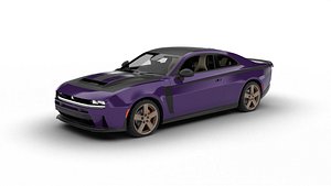 Dodge Charger SIXPACK Sema 2025 3d model