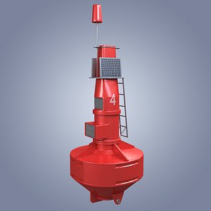 3D sea buoy atlantic