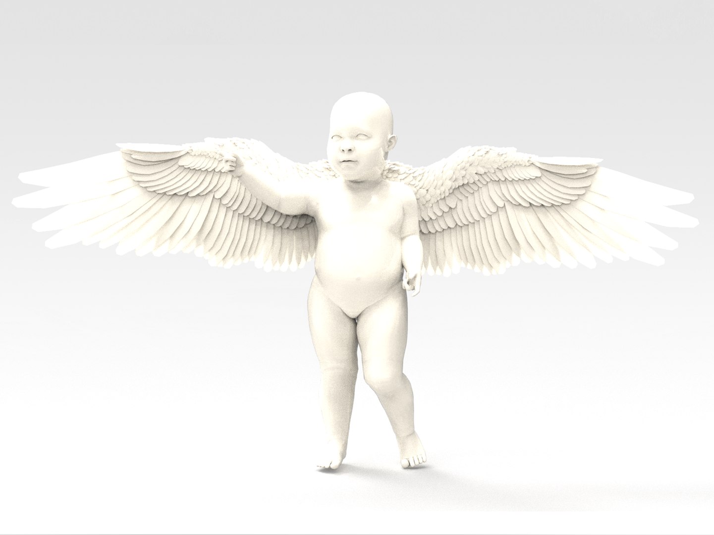 3D Model Baby Angel - TurboSquid 1764160