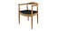 Chaise ronde de Hans Wegner