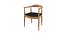 Chaise ronde de Hans Wegner