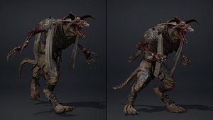 Shadow Swordman Damaged model