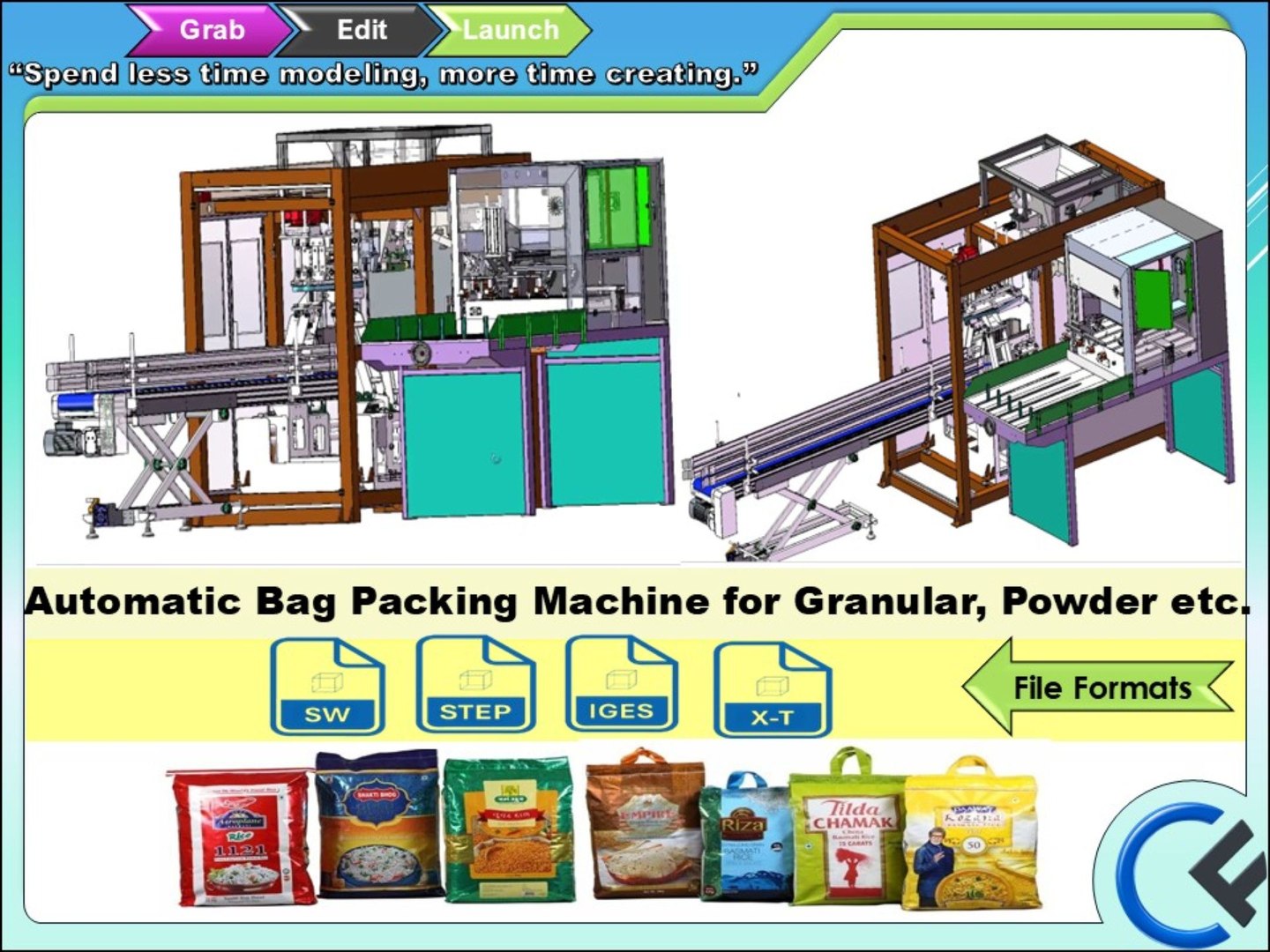 High-Efficiency Automatic Bag Packing Machine for Granular  Powder Products 3D model https://p.turbosquid.com/ts-thumb/0t/4NlozE/fB/01cf/jpg/1760583658/1920x1080/fit_q87/f4319544bd1b65dd195715b9394765f849752f87/01cf.jpg