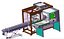 Hocheffiziente automatische Beutelverpackungsmaschine für körnige Pulverprodukte