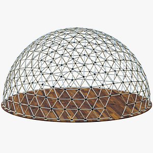 Geodesic Dome 30 M 3D model