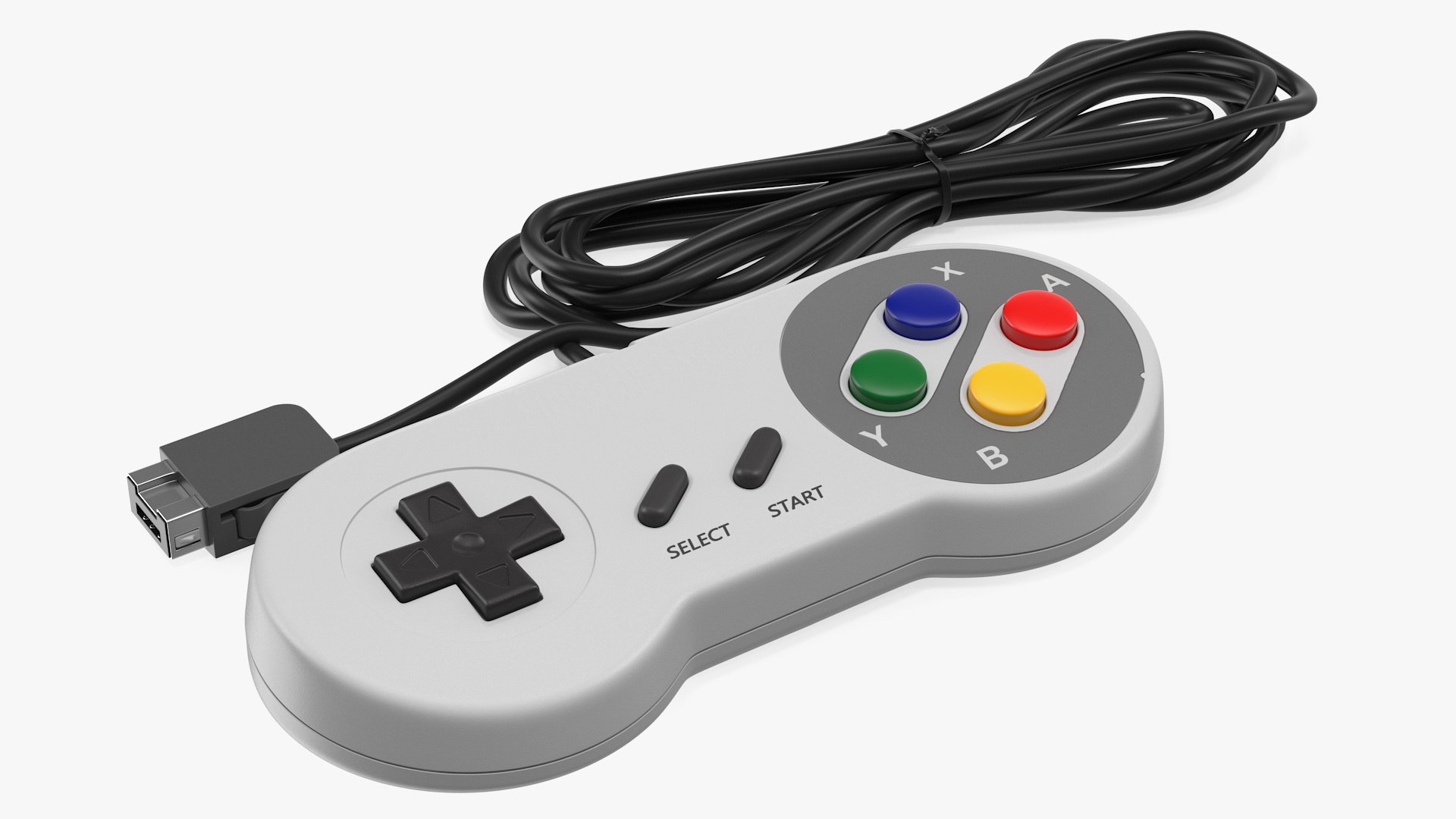 Gamepad 3D model preview