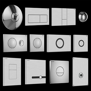 Drain buttons DELABIE and Viega model