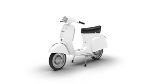 Vespa 125 ET3 1967 3d model 3D model